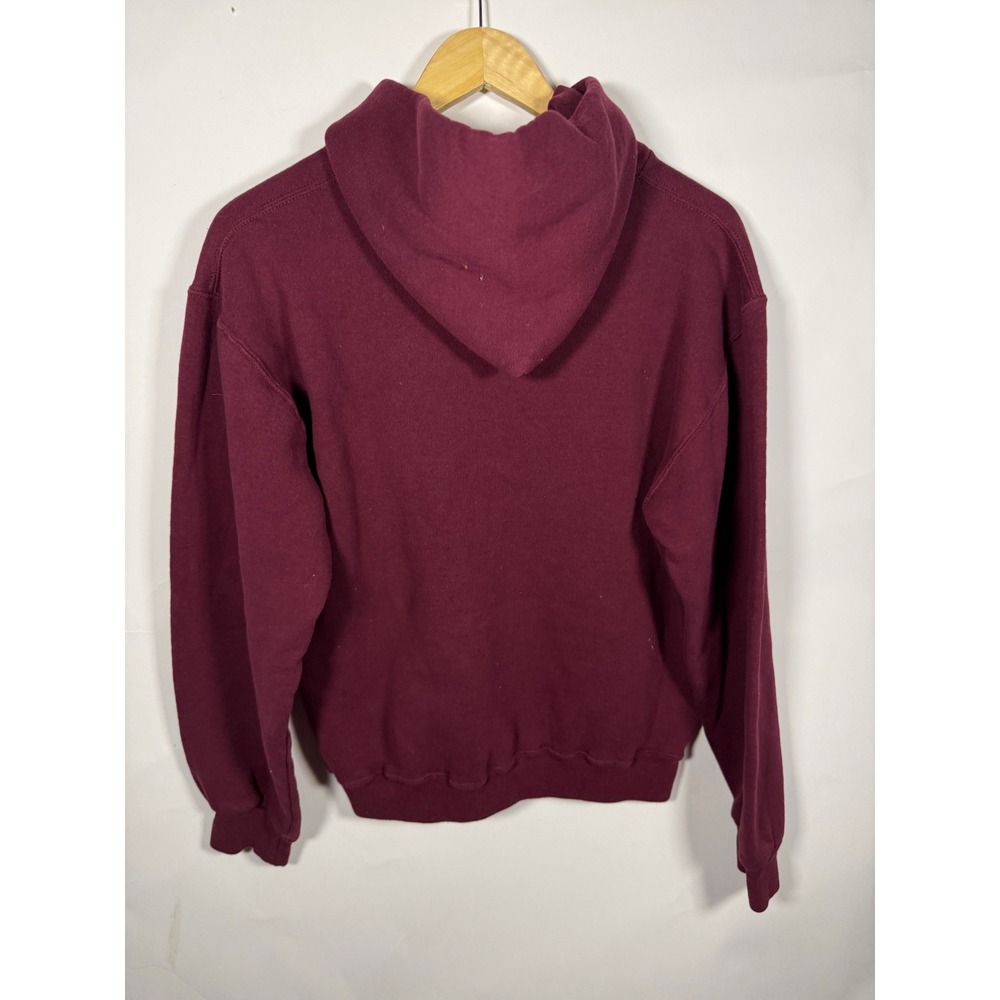 Russell Athletic College of Charleston Hoodie Maroon Mens Small Sweatshirt - Picture 3 of 7